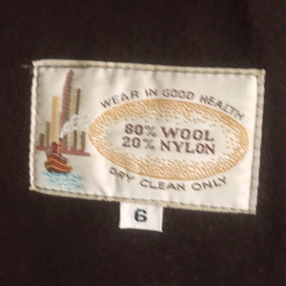 🇫🇷Vintage Women’s Overcoat Petite 6 - Picture 6 of 7